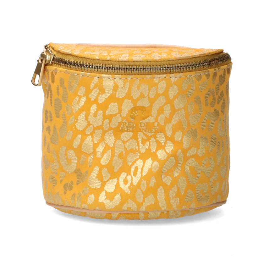 yellow evening bag