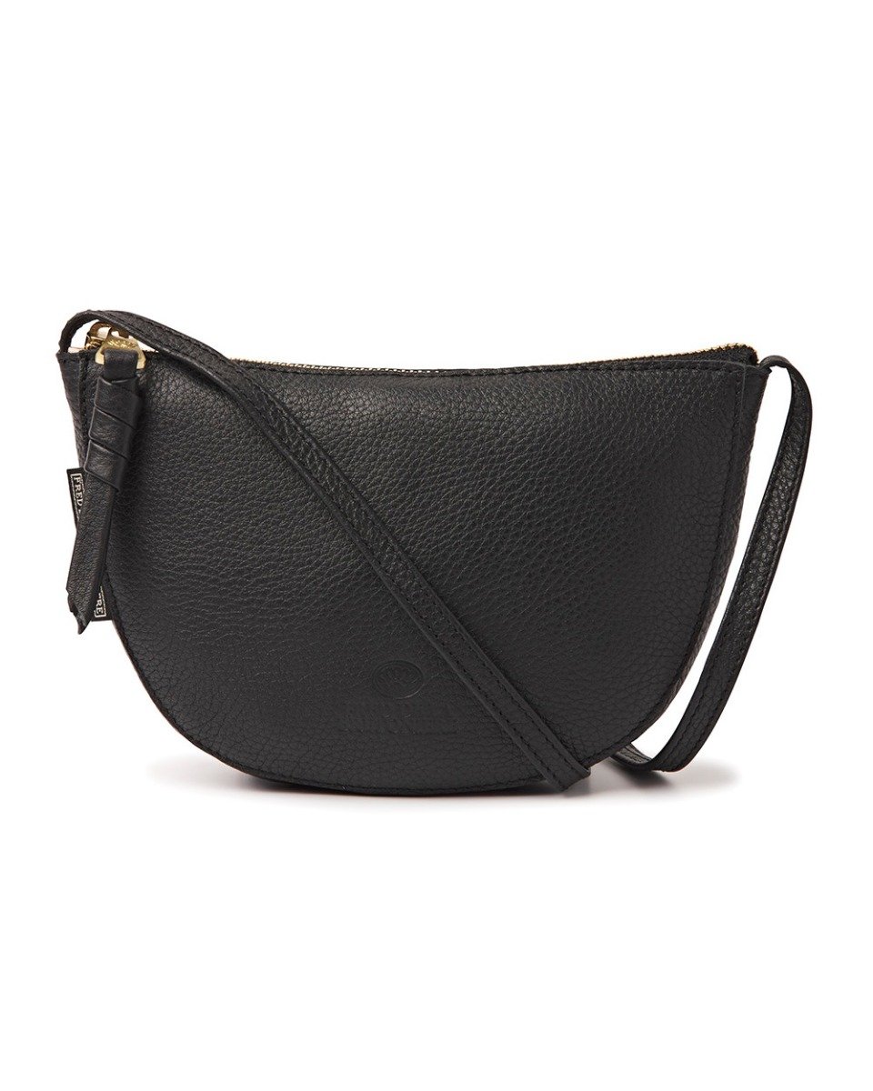 small black over the shoulder purse