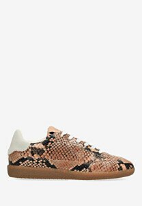 Sneaker Pearl Lux Snake Coral