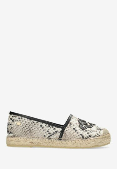 Espadrille Mili Lily Zwart/Wit