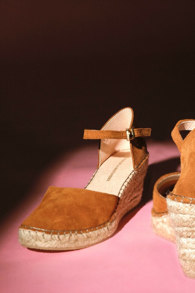 Espadrille Sleehak Clare Bruin