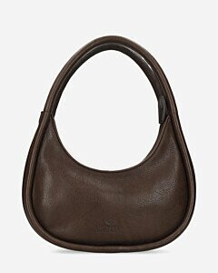 Coach Vintage Cognac Brown Leather Small Hobo Bag 