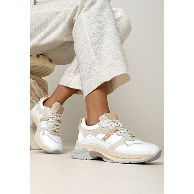 Beter reflecteren Dapperheid Sneaker Kika-Li Wit/Offwhite voor dames | Fred de la Bretoniere
